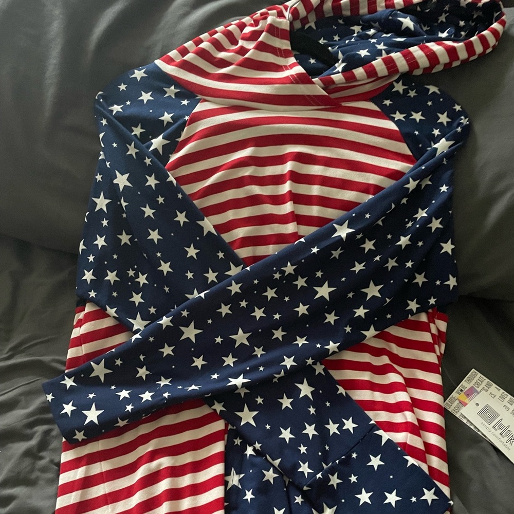 Lularoe Stars & Stripes Amber